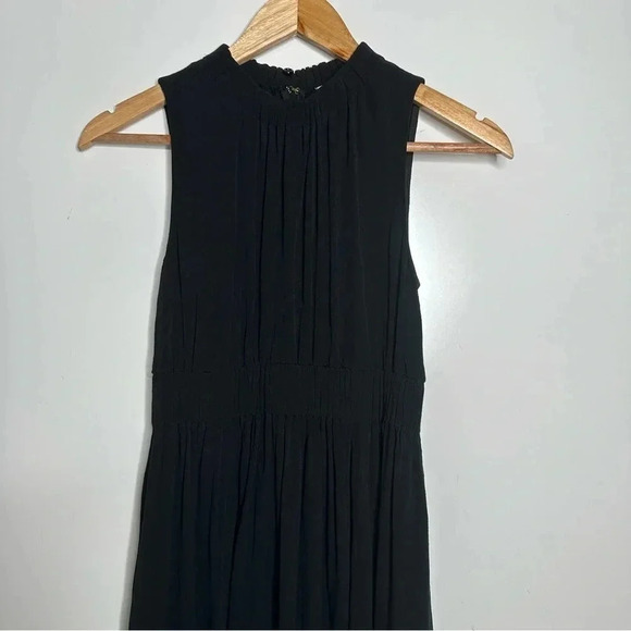 Kate Spade Black Rio Crepe Tie Back Dress Size 0 - Picture 4 of 12